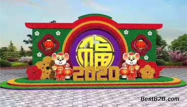 人物景观绿雕租赁工厂艺术春季景区绿雕展定制厂家